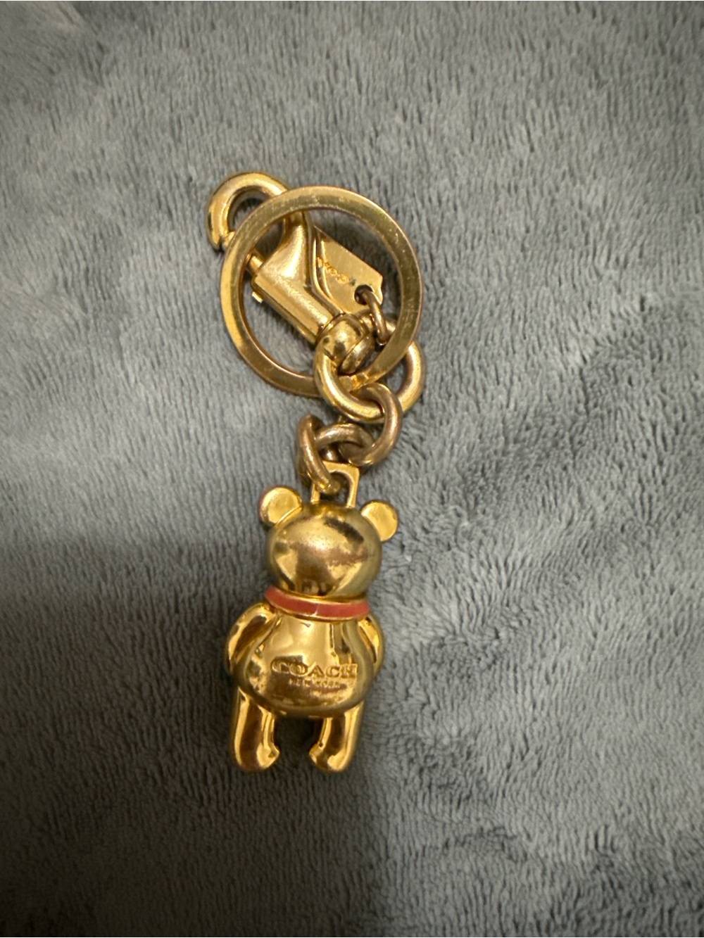 Coach Gold Bear Keychain - Picture 3 of 4